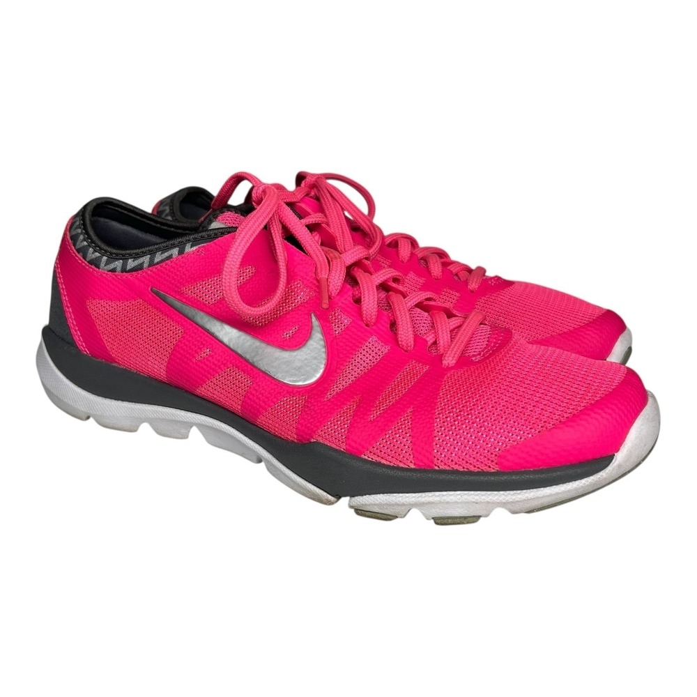 Nike Flex Supreme TR 3 Womens Size 9 Pink Running Sneakers Shoes 683138-604